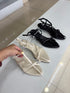 Ankle Buckle Straps Open Toe